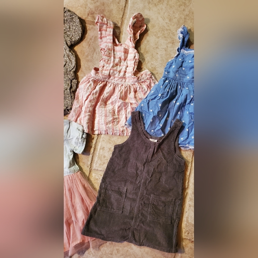 Girls Clothes Bundle Size 4T Cat & Jack, Little Co By Lauren Conrad, Oshkosh - Picture 5 of 13